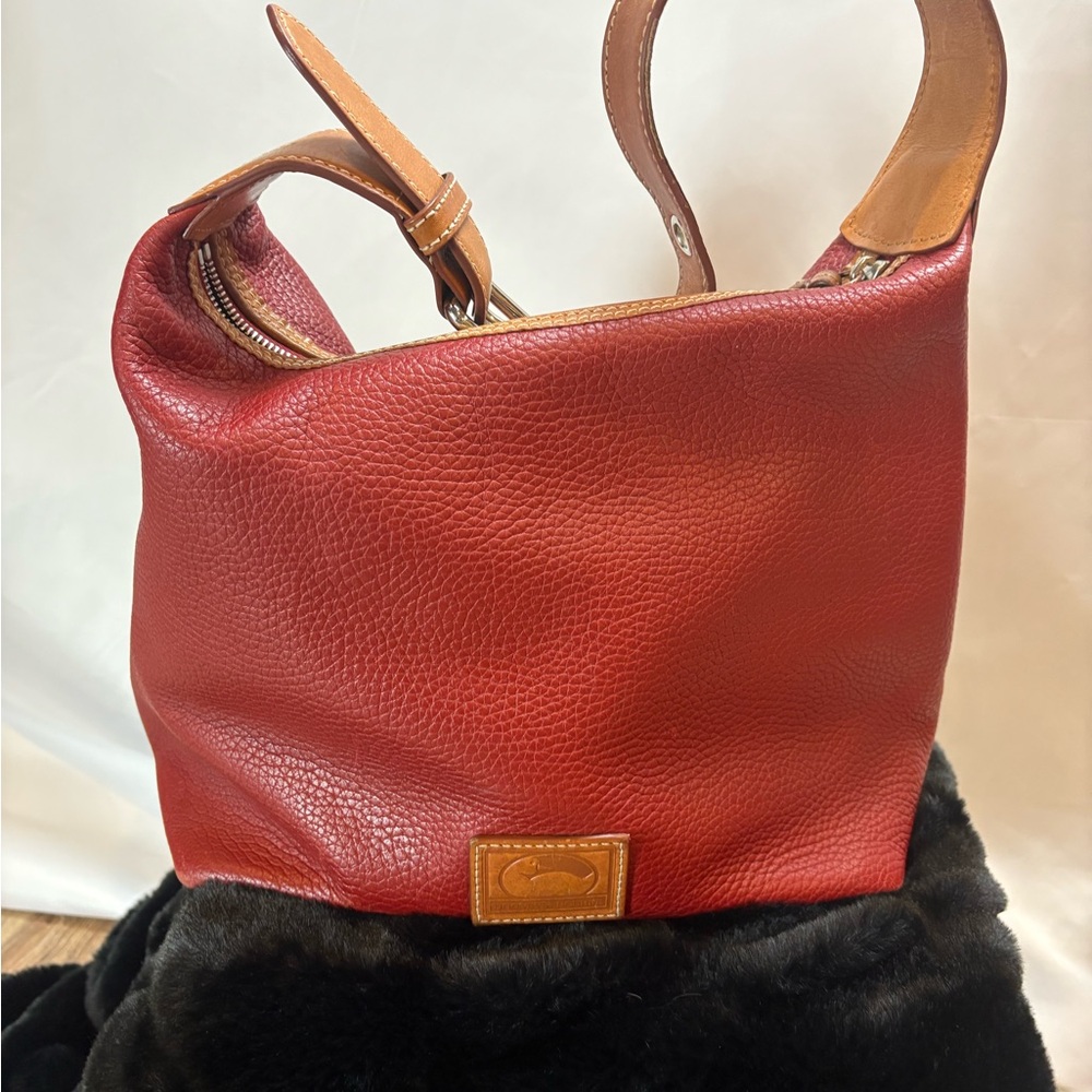 Red Leather Women's Dooney & Burke Bag